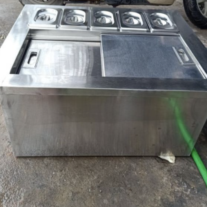 Thùng đá inox quán trà sữa