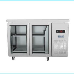 Tủ bàn mát quạt gió 2 cánh kính BMQ-2MK1260