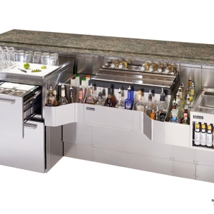 Quầy bar inox cao cấp