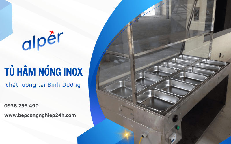 tủ hâm nóng inox