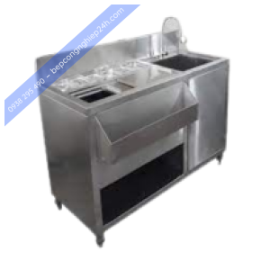 THÙNG ĐÁ QUẦY BAR CÓ BÁNH XE