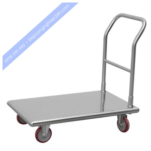 XE ĐẨY INOX 1 TẦNG