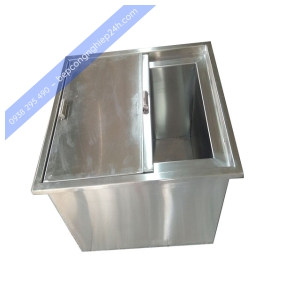 Thùng đựng đá inox