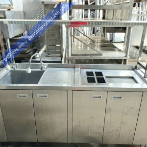 Quầy cafe inox 304