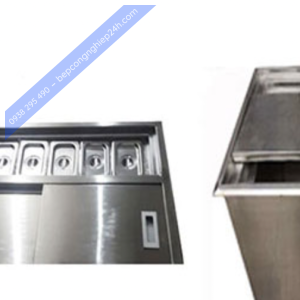 Thùng đá inox quầy pha chế