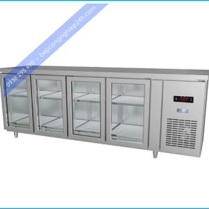 Tủ bàn mát quạt gió 4 cánh kính BMQ-4MK2275