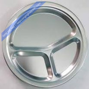Khay thức ăn inox tròn