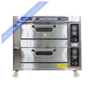 Lò Nướng Bánh 2 Tầng 4 Khay Gas Southstar