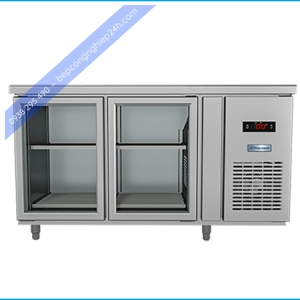 Tủ bàn mát quạt gió 2 cánh kính BMQ-2MK1575