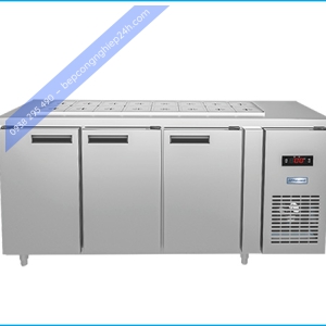 Tủ bàn salad quạt gió 3 cánh 480 lít