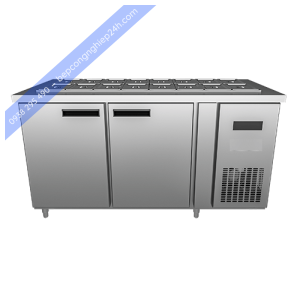 Tủ bàn salad quạt gió 2 cánh BSQ-2MI1275