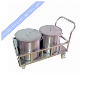 XE ĐẨY CANH INOX