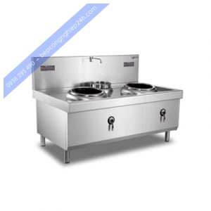 Bếp Từ Xào Đôi Lõm Kính 1 Bầu Nước