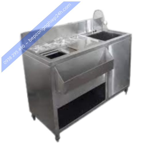 THÙNG ĐÁ QUẦY BAR CÓ BÁNH XE