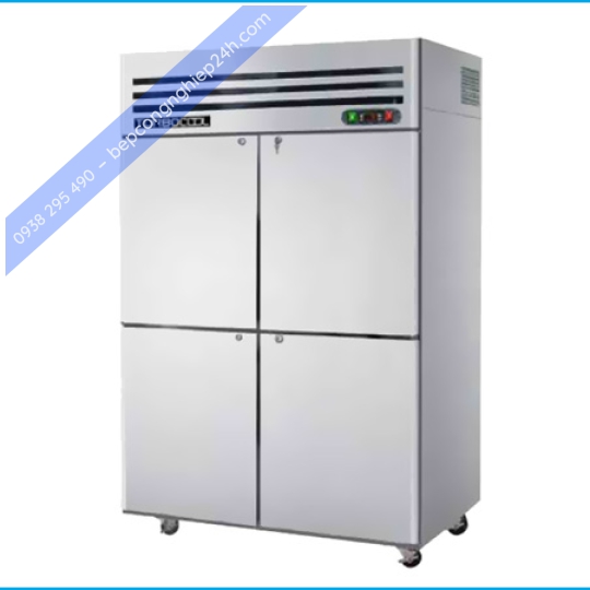 TỦ MÁT 4 CÁNH INOX TURBOCOOL