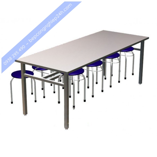 BÀN ĂN CÔNG NGHIỆP INOX