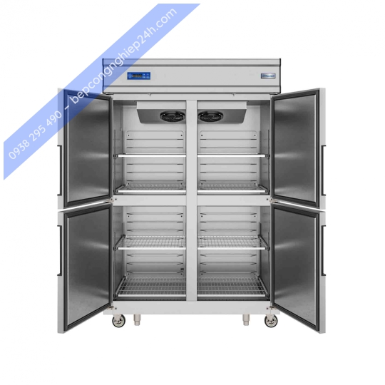 Tủ đông đứng quạt gió 4 cánh