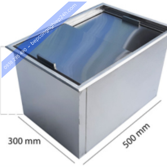 Thùng đá inox chứa đá bi