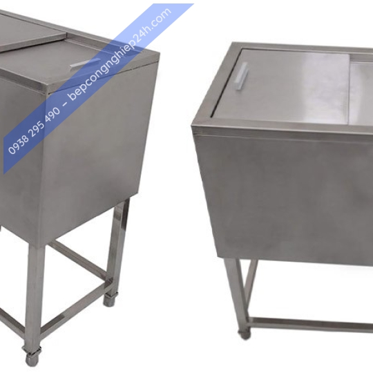 Thùng chứa đá inox 304