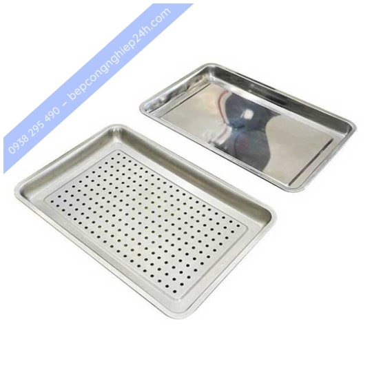 Khay inox cho tủ nấu cơm công nghiệp