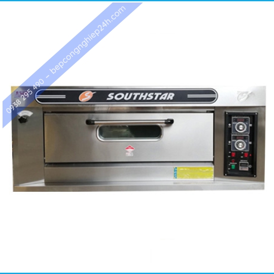 Lò Nướng Bánh 1 Tầng 2 Khay Gas Southstar