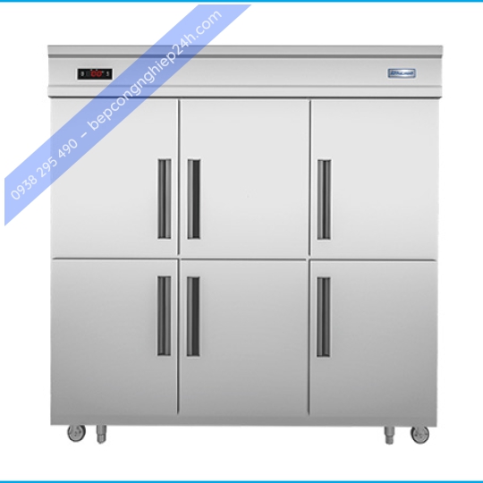 Tủ đông đứng quạt gió 6 cánh
