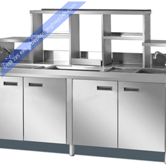 Quầy trà sữa inox cao cấp