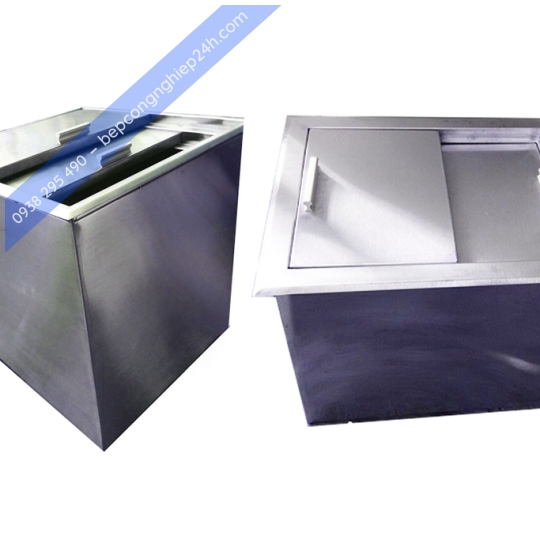 Thùng đá inox hiện đại