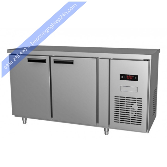 Tủ bàn mát quạt gió 2 cánh mở 350 lít