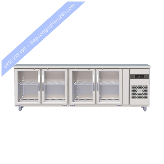 Tủ bàn mát quạt gió 4 cánh kính BMQ-4MK2260