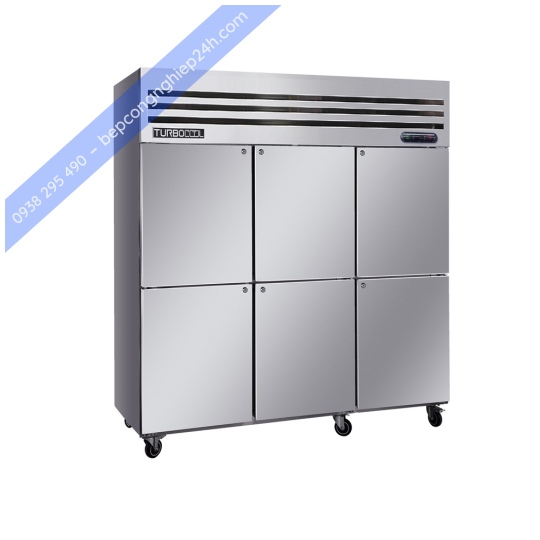 TỦ MÁT 6 CÁNH INOX TURBOCOOL