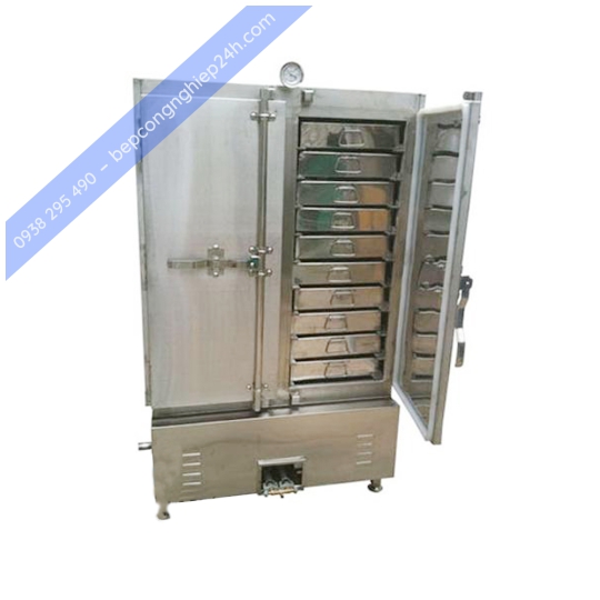 Tủ hấp cơm inox 50kg