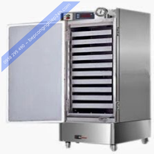 TỦ HẤP CƠM 60KG DÙNG GAS VÀ ĐIỆN
