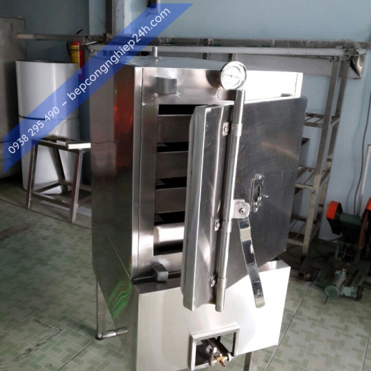 Tủ hấp cơm 20kg dùng gas