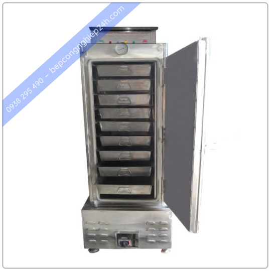 TỦ HẤP CƠM 70KG DÙNG GAS VÀ ĐIỆN