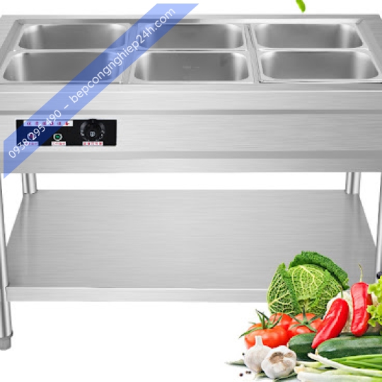Tủ hâm nóng thức ăn 6 khay