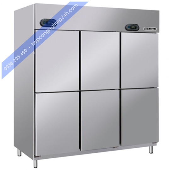 TỦ ĐÔNG MÁT 6 CÁNH BERJAYA