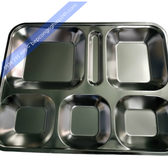 KHAY 6 Ô INOX 201