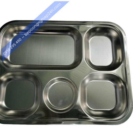 KHAY 5 Ô INOX 201