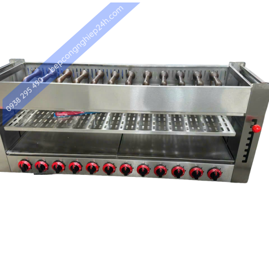 Lò nướng salamander 12 đầu đốt